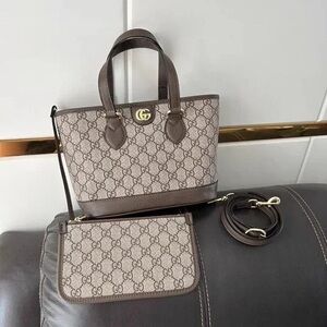 Gucci Tote Basket shopping bag Tote Crossbody shoulder bag